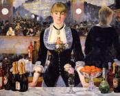 爱德华 马奈 : A Bar at the Folies-Bergere( A Bar at the Crazy Shepherdess)